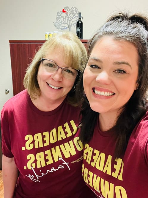 Maureen Tegerdine and Erica Bressman, Flat Branch employee-owners